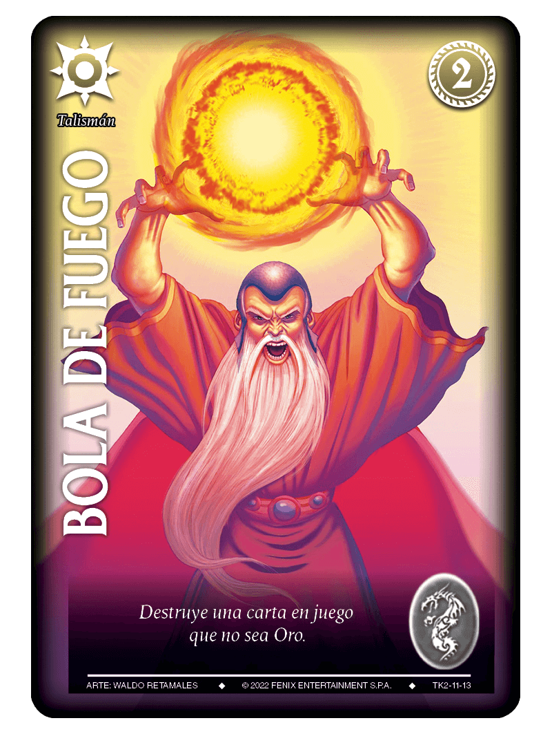 Bola De Fuego Foil