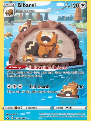Bibarel (GG25/GG70) Secret Rare