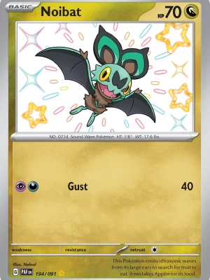 Noibat (194/091) Shiny Rare
