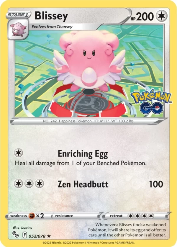 Blissey (052/078) Holo Rare