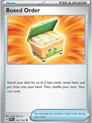 Boxed Order (143/162) Uncommon