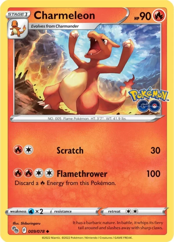 Charmeleon (009/078) Uncommon