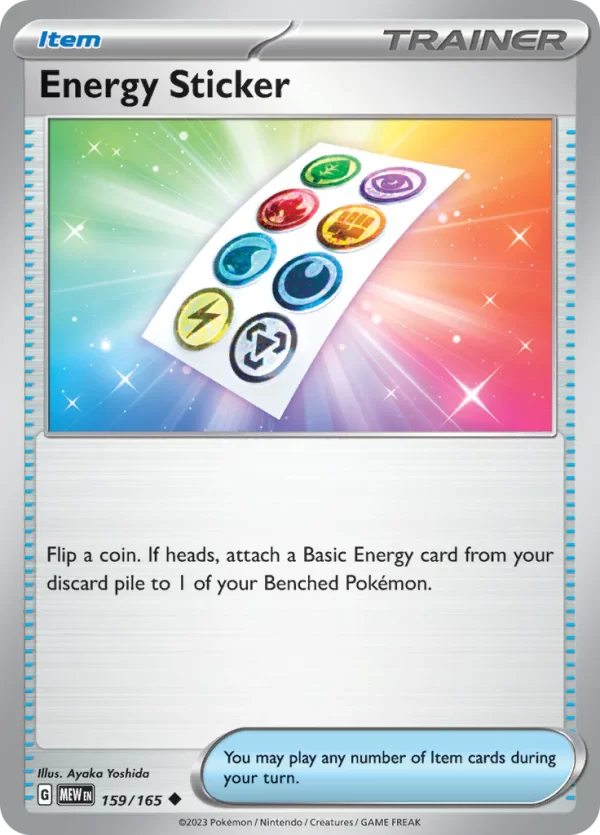Energy Sticker (159/165) Uncommon