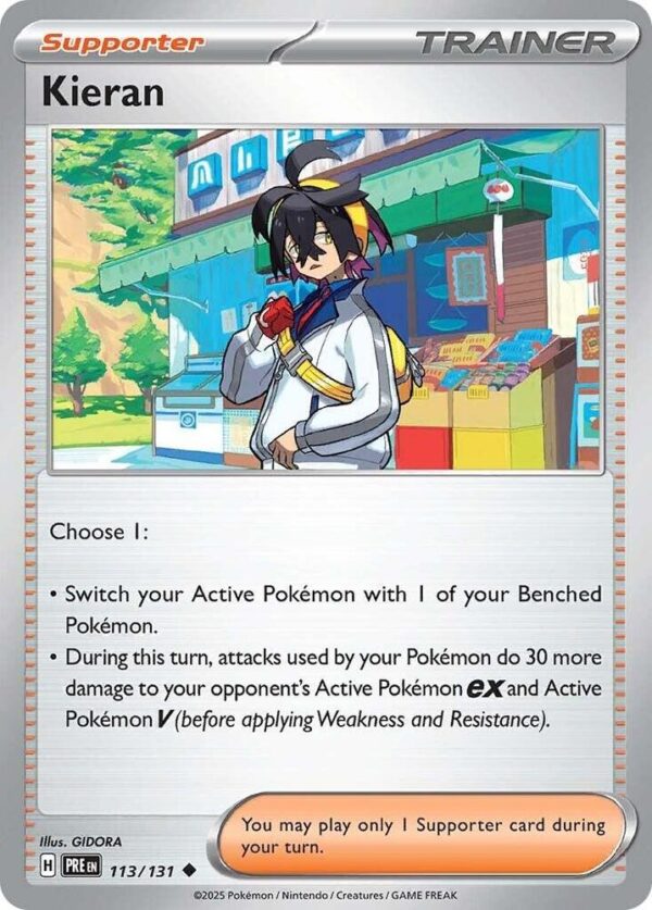 Kieran (113/131) Uncommon