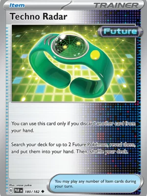 Techno Radar (180/182) Reverse Holo