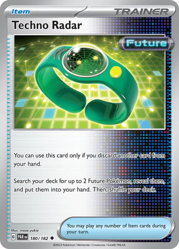 Techno Radar (180/182) Uncommon