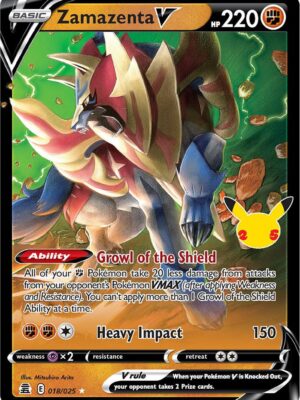 Zamazenta V (018/025) Ultra Rare