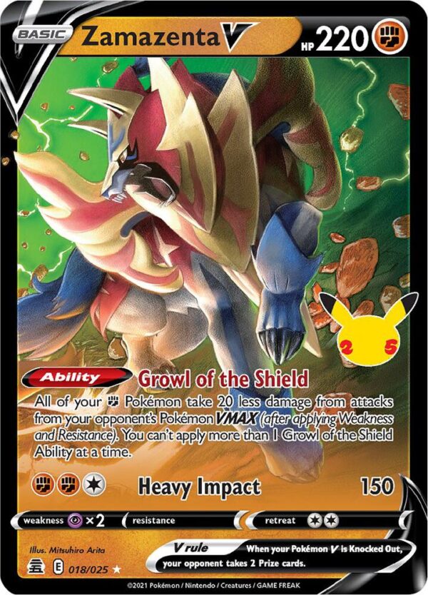 Zamazenta V (018/025) Ultra Rare