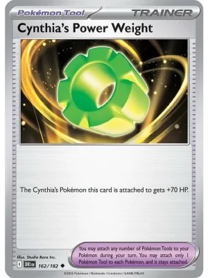 Cynthia's Power Weight (162/182) Uncommon