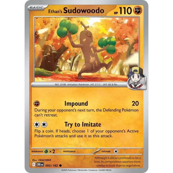Ethan's Sudowoodo (083/182) Common